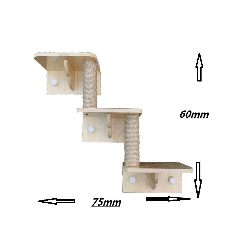 Glass Wall Cat Climbing Frames