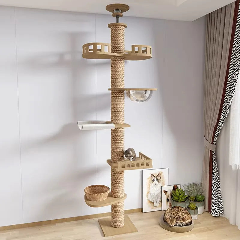 Cat Tower Floor to Ceiling