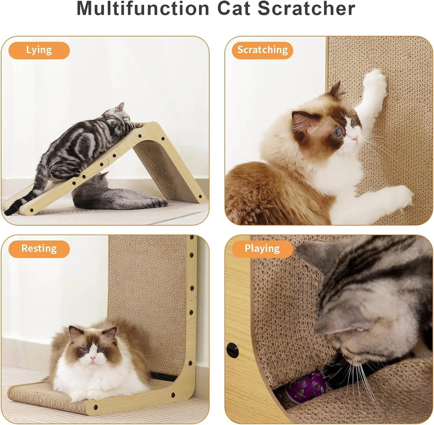 L Shape Cat Scratcher,