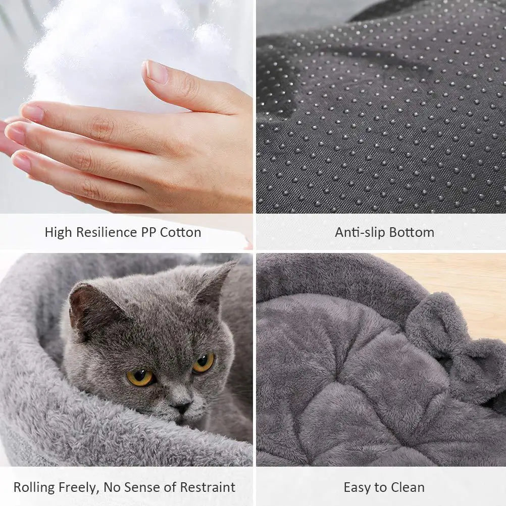 Cat Bed Heart-Shaped