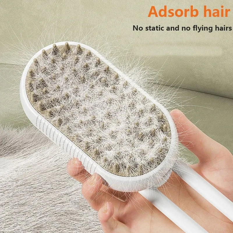 3 In1 Dog Cat Steamy Brush