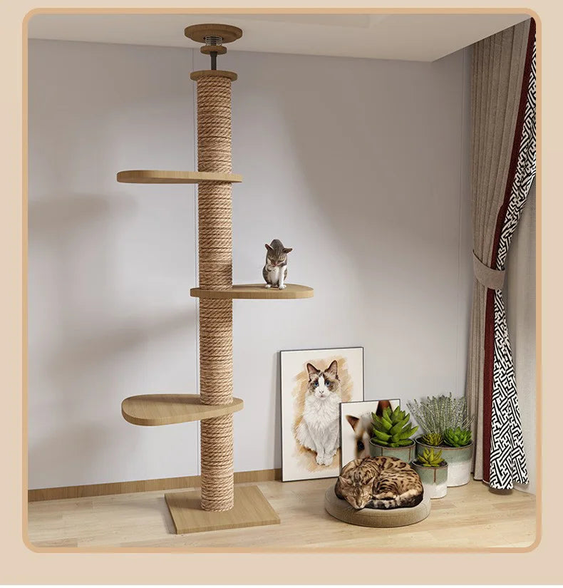 Cat Tower Floor to Ceiling