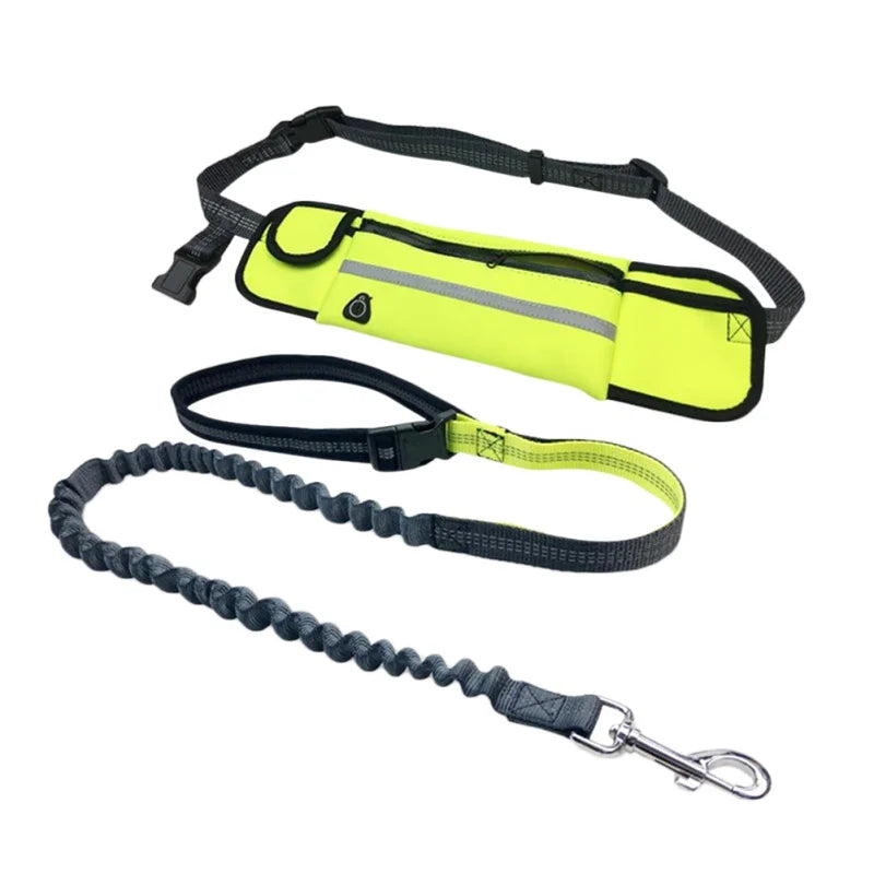 Dog Leash Running Multi-functional Belt Bag