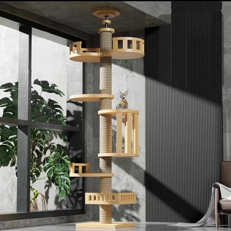 Cat Tower Floor to Ceiling