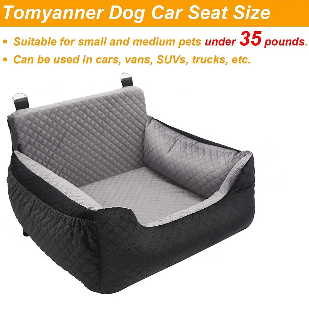 Travel Dog Car Seat Cover Non-Slip Pet Dog Carriers Bag Cat Transport Hammock Dog Seat Basket for Small Medium Dogs Detachable