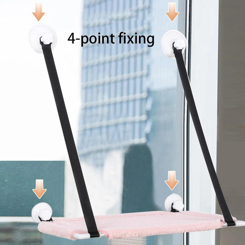 Hanging Double-layer Velvet Cat Suspension Bed