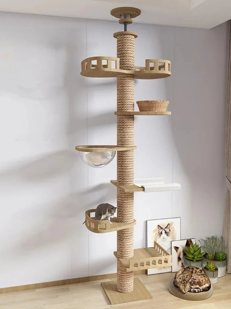 Cat Tower Floor to Ceiling