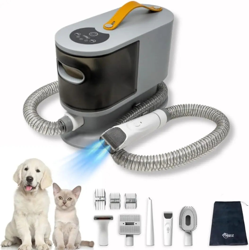 Dog Hair Vacuum & Grooming Kit |