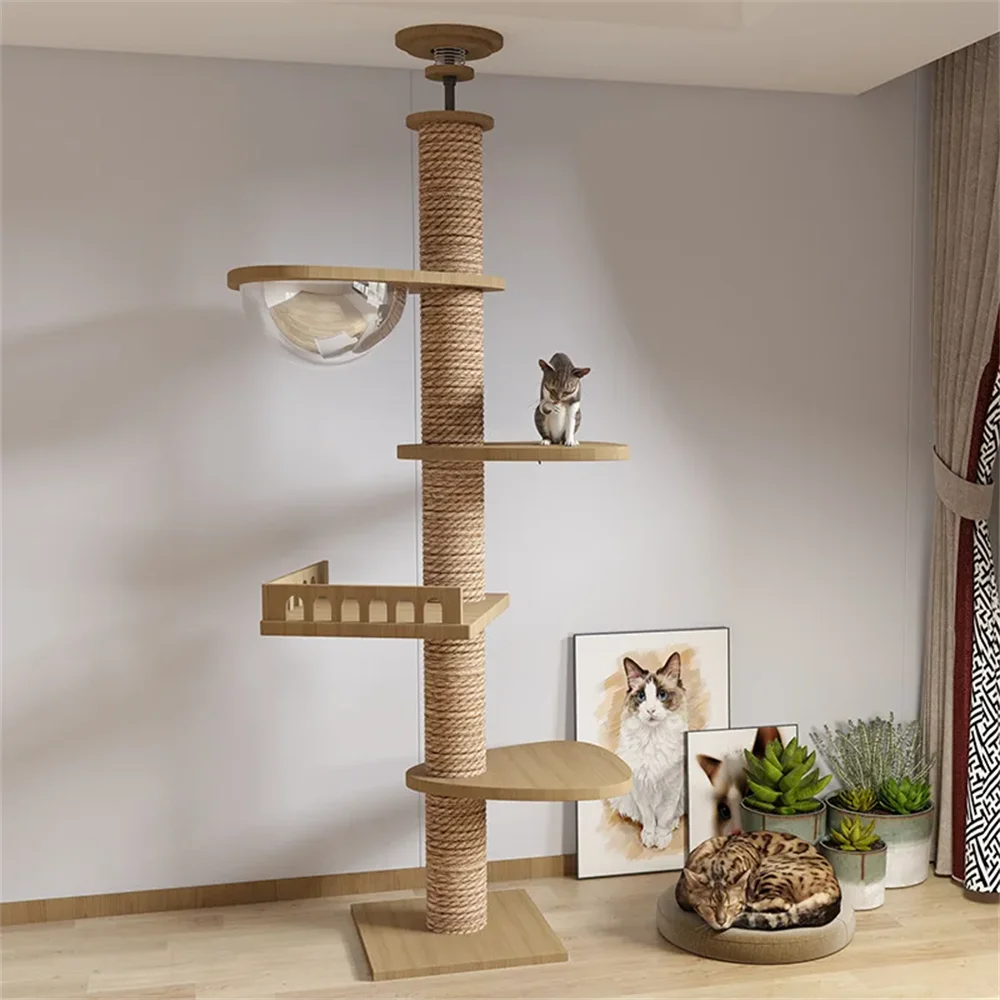 Cat Tower Floor to Ceiling