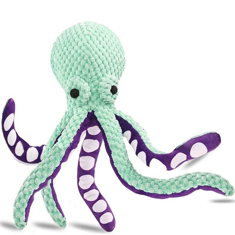 Dog pet octopus toy