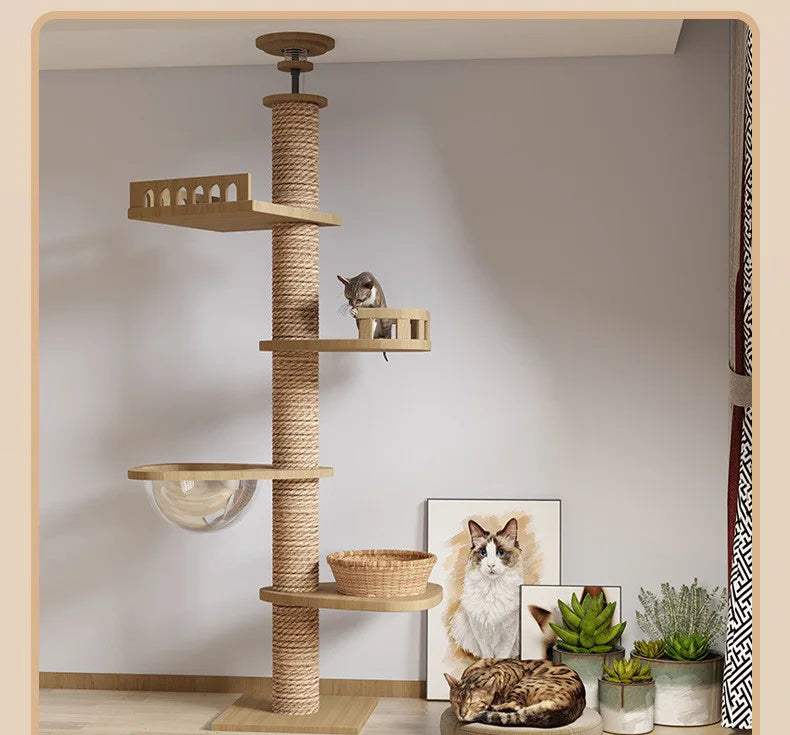 Cat Tower Floor to Ceiling