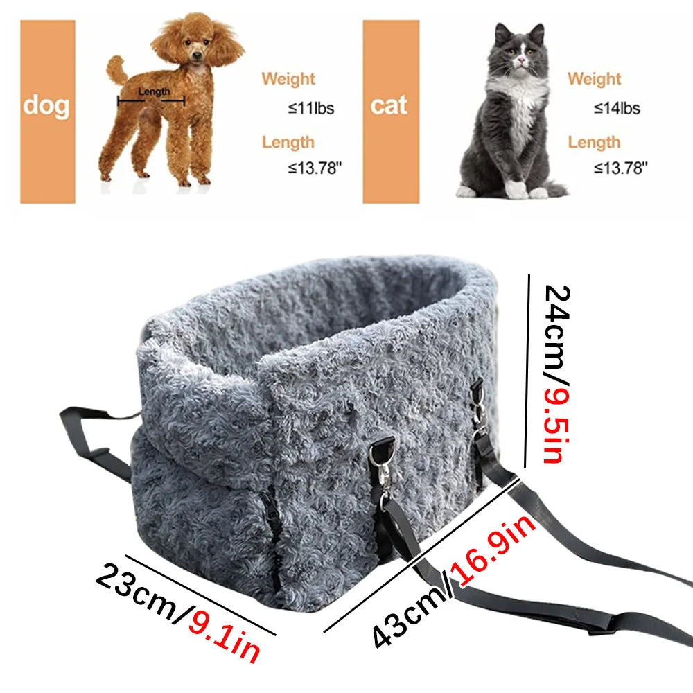 Pet Booster Seat with Armrest
