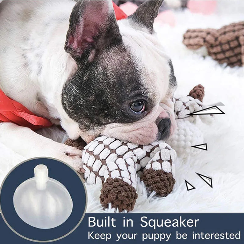 Squeaky Dog Toy Donkey Shape