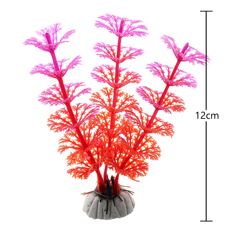 Artificial Underwater Plastic Plants Aquarium fish Tank Aquatic