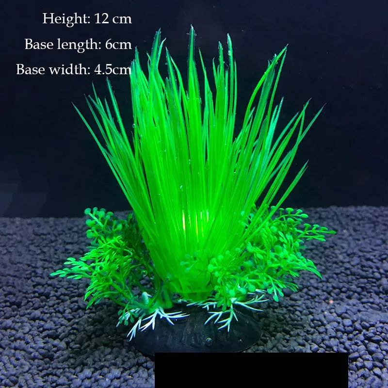 Artificial Underwater Plastic Plants Aquarium fish Tank Aquatic