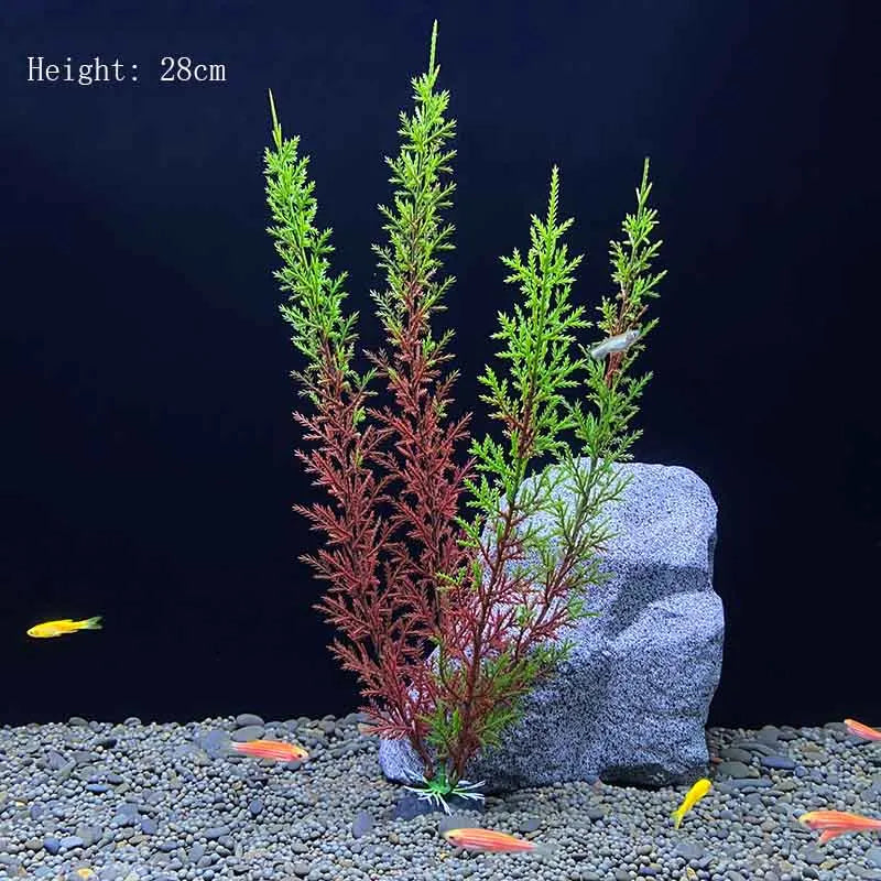 Artificial Underwater Plastic Plants Aquarium fish Tank Aquatic