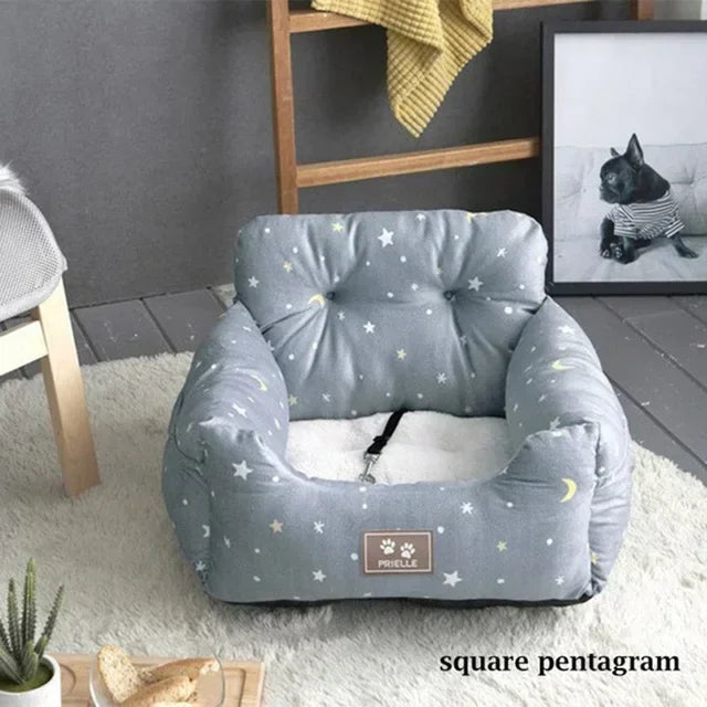 Pet Car Safety Seat Bed