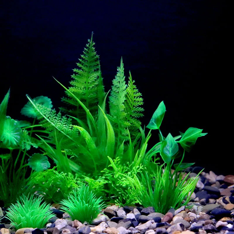 Artificial Underwater Plastic Plants Aquarium fish Tank Aquatic