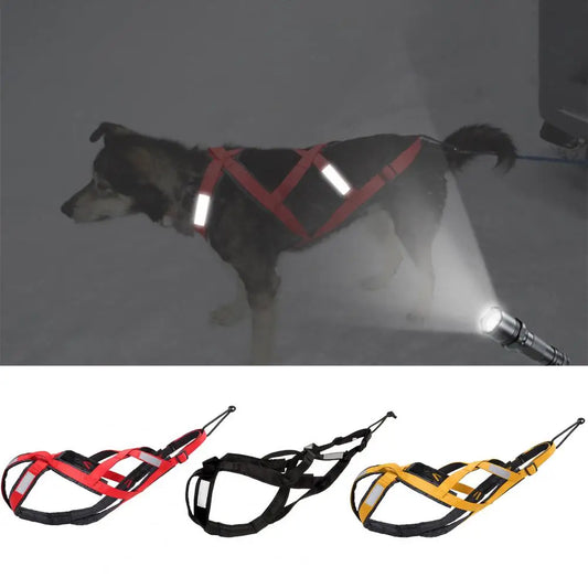 Elastic Dog Harness Reflective Pet Harness