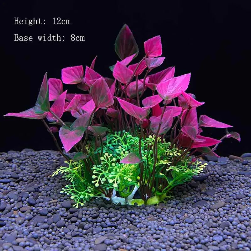 Artificial Underwater Plastic Plants Aquarium fish Tank Aquatic