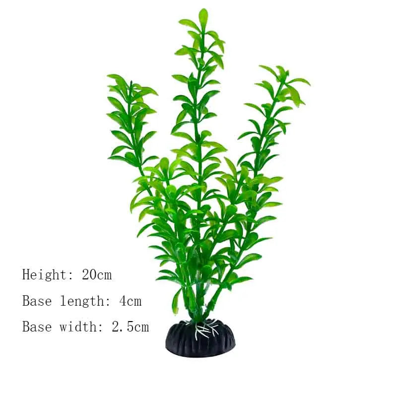 Artificial Underwater Plastic Plants Aquarium fish Tank Aquatic