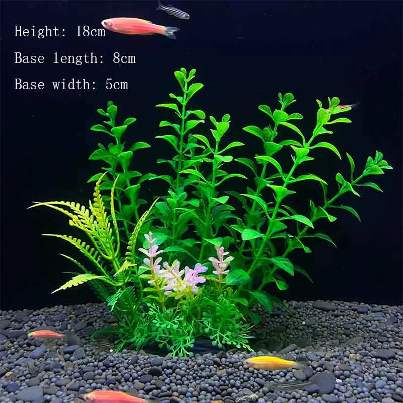 Artificial Underwater Plastic Plants Aquarium fish Tank Aquatic