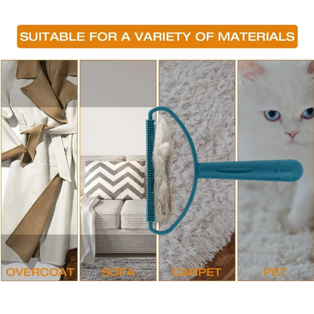 Portable Silicone Pet Brush - Double - sided.
