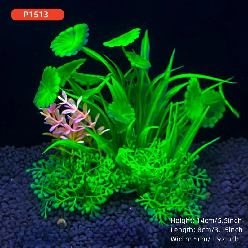 14cm/5.5inch Fish Tank Simulation Plant Aquarium