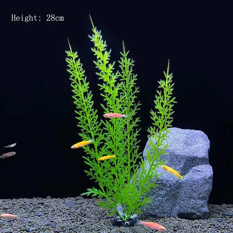 Artificial Underwater Plastic Plants Aquarium fish Tank Aquatic