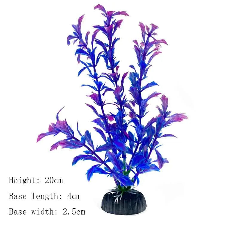 Artificial Underwater Plastic Plants Aquarium fish Tank Aquatic