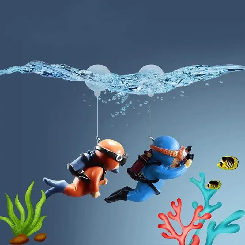 Fish Tank Diver Ornaments Landscape Decoration
