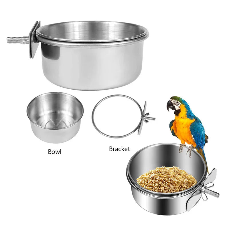 Parrot Rabbit Hamster Pet Food Dish