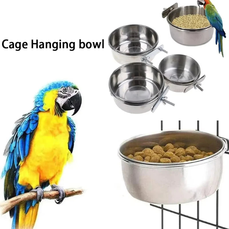 Parrot Rabbit Hamster Pet Food Dish