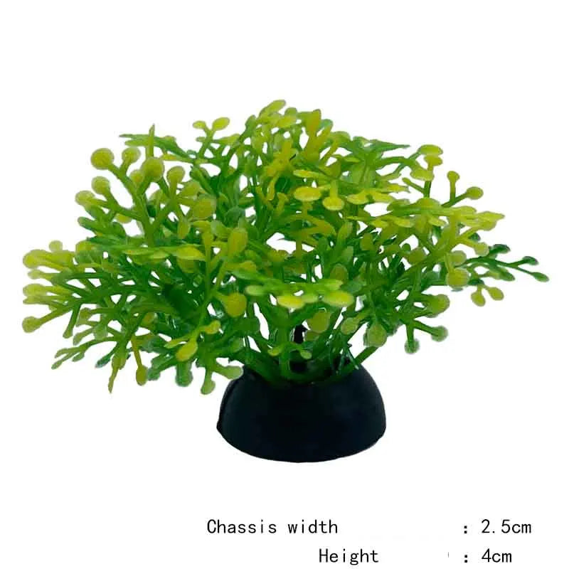 Artificial Underwater Plastic Plants Aquarium fish Tank Aquatic