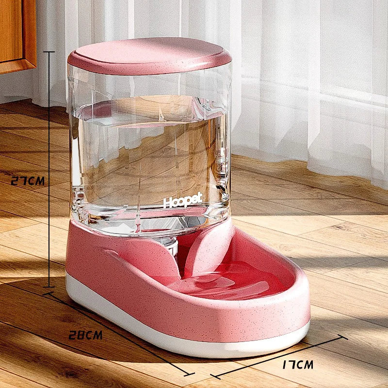 Automatic Wet Dry Dog Cat Feeder Drinking Bowl