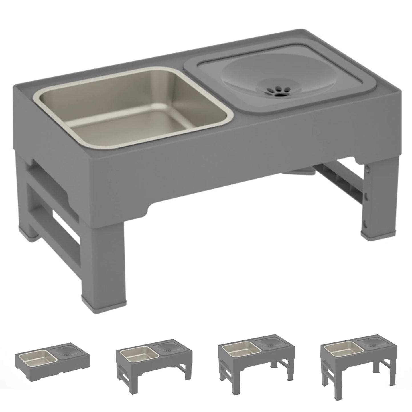 Raised Dog Bowl Stand