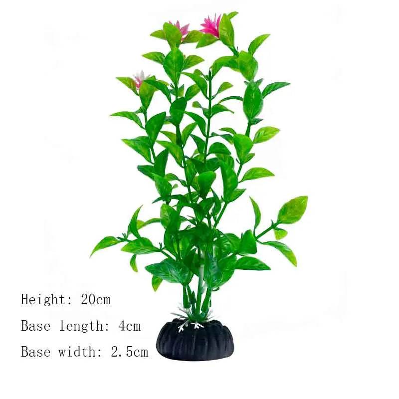 Artificial Underwater Plastic Plants Aquarium fish Tank Aquatic