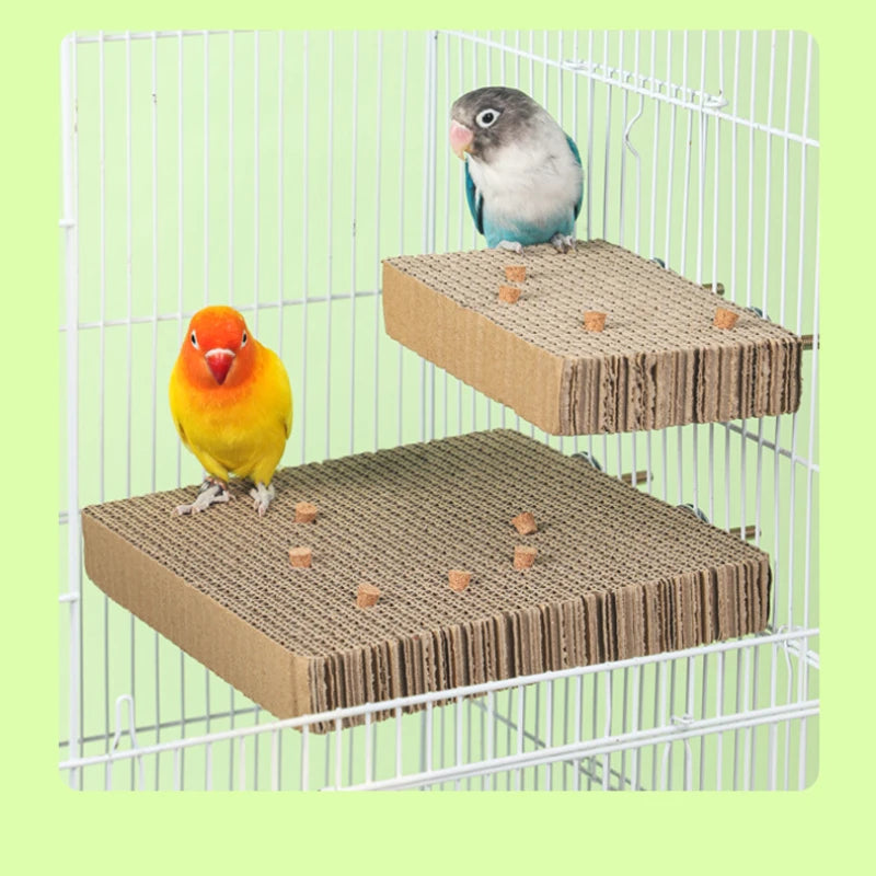 Paper Parakeet Shredding Chewing Toy