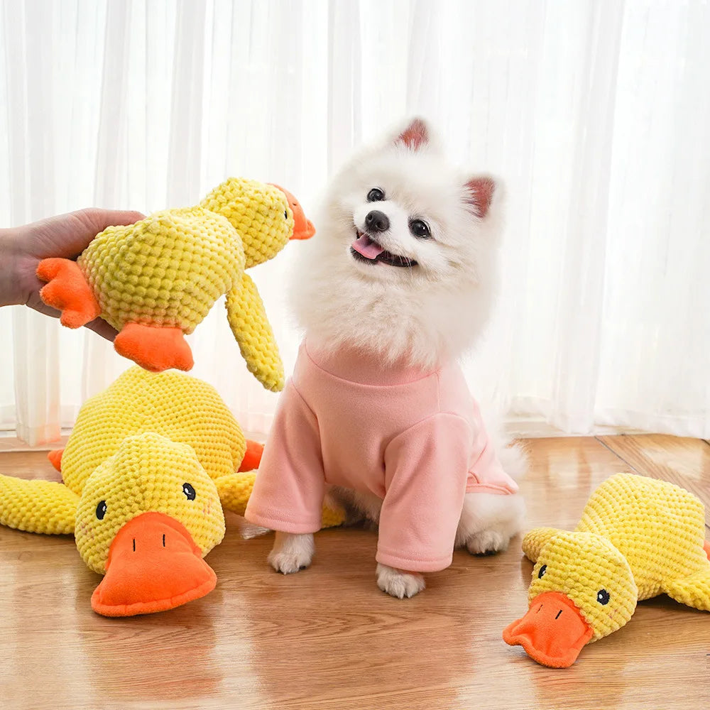 Duck Shape Dog Toy