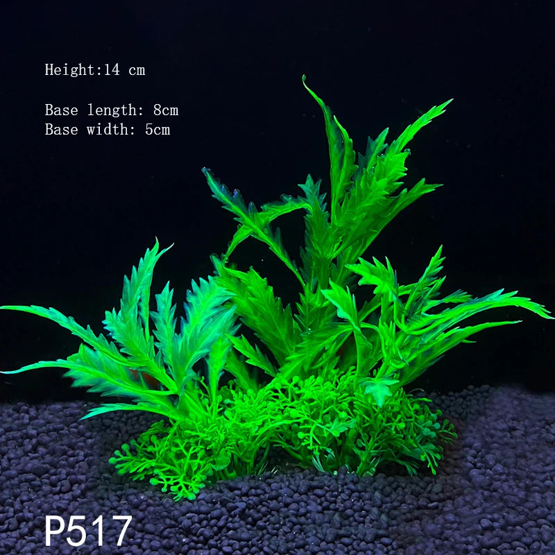 Artificial Underwater Plastic Plants Aquarium fish Tank Aquatic