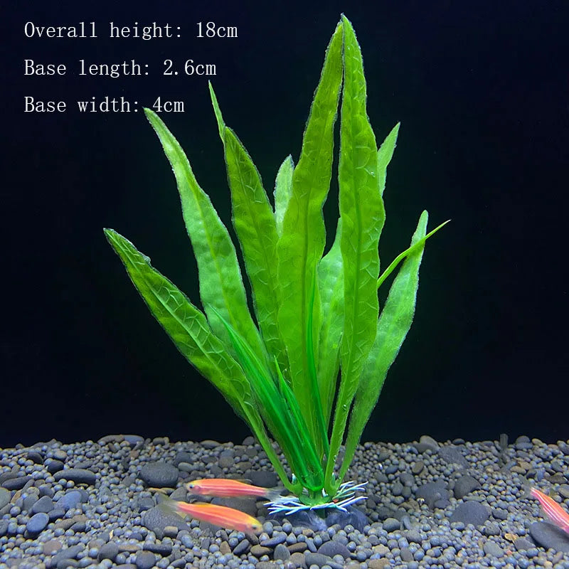 Artificial Underwater Plastic Plants Aquarium fish Tank Aquatic