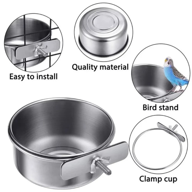 Parrot Rabbit Hamster Pet Food Dish