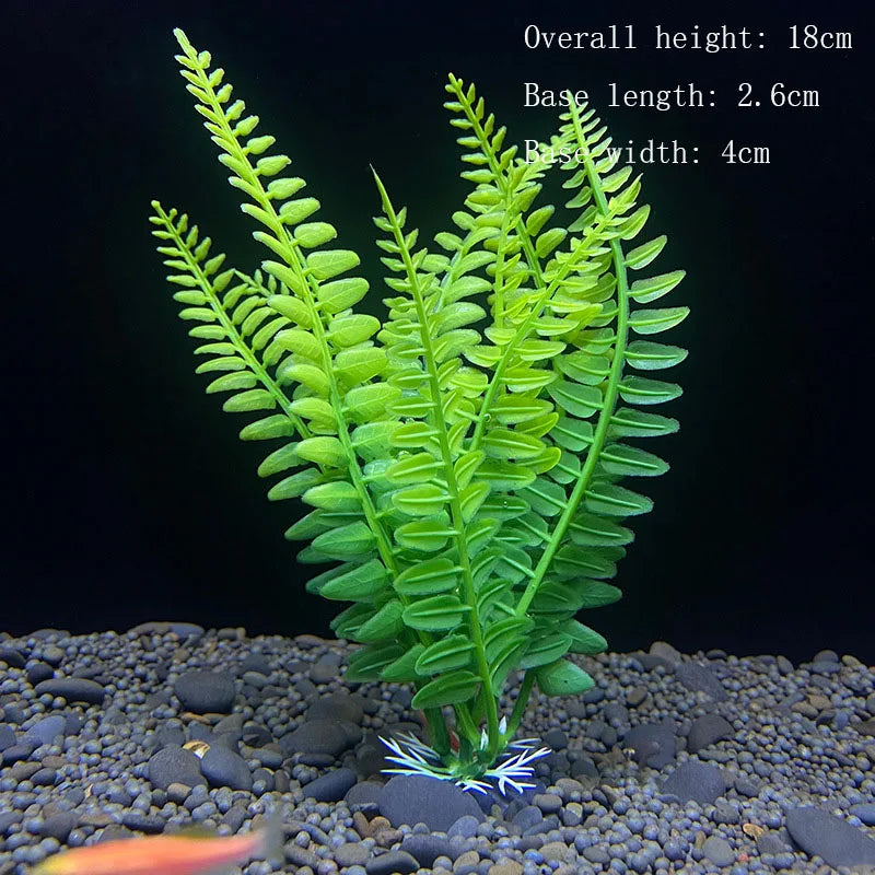 Artificial Underwater Plastic Plants Aquarium fish Tank Aquatic