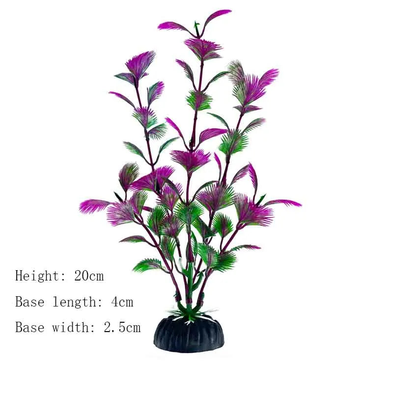 Artificial Underwater Plastic Plants Aquarium fish Tank Aquatic