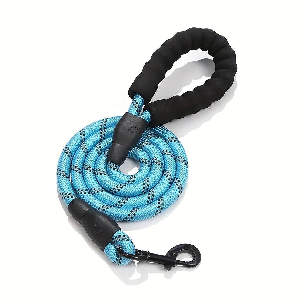 Reflective Dog Leash With Padded Handle