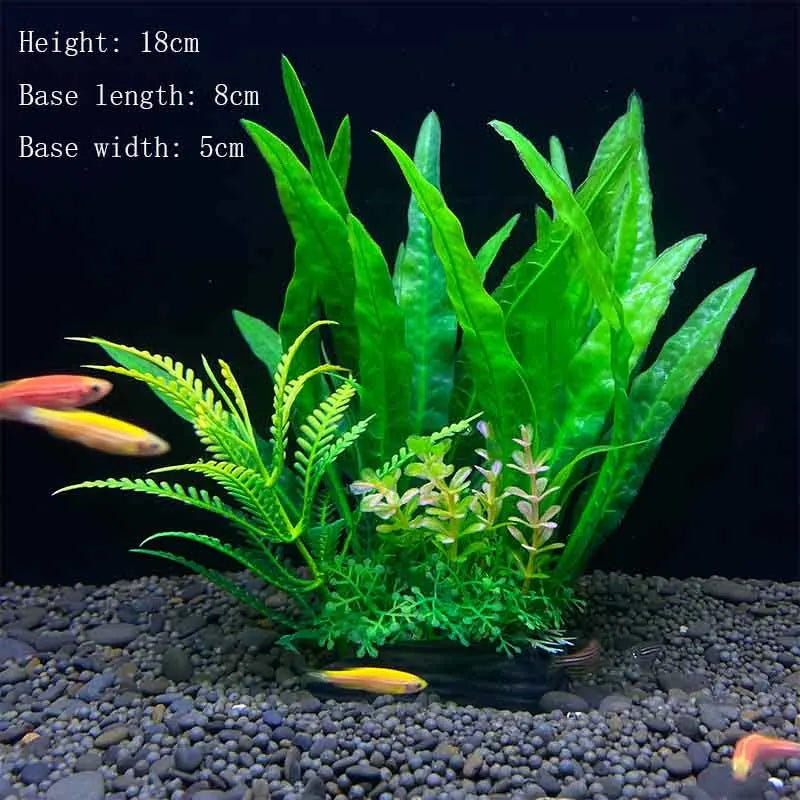 Artificial Underwater Plastic Plants Aquarium fish Tank Aquatic