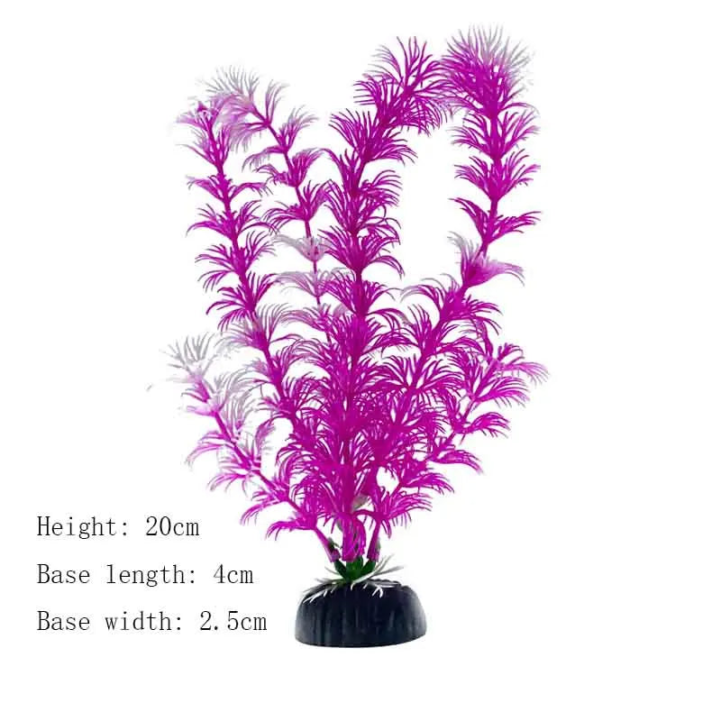 Artificial Underwater Plastic Plants Aquarium fish Tank Aquatic