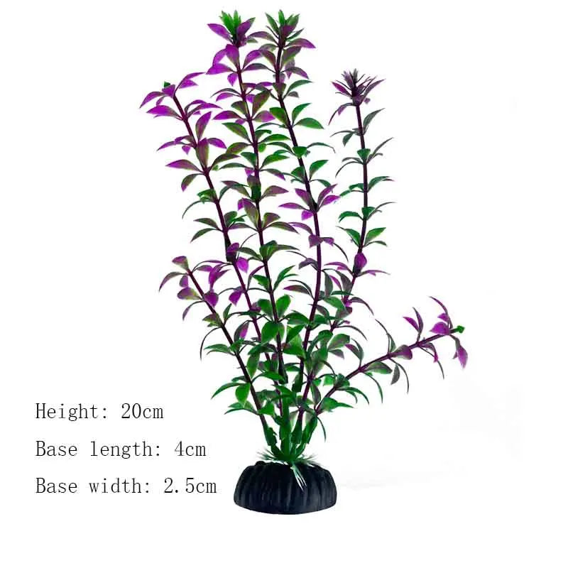 Artificial Underwater Plastic Plants Aquarium fish Tank Aquatic