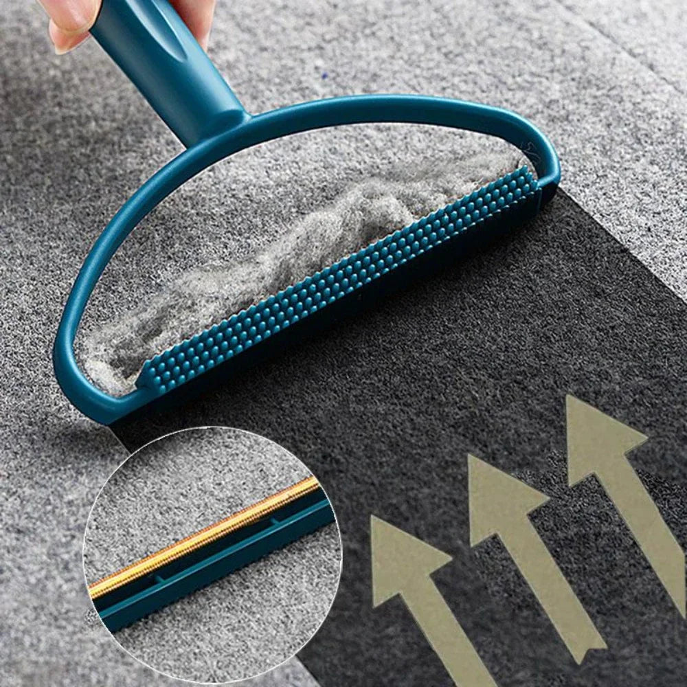 Portable Silicone Pet Brush - Double - sided.