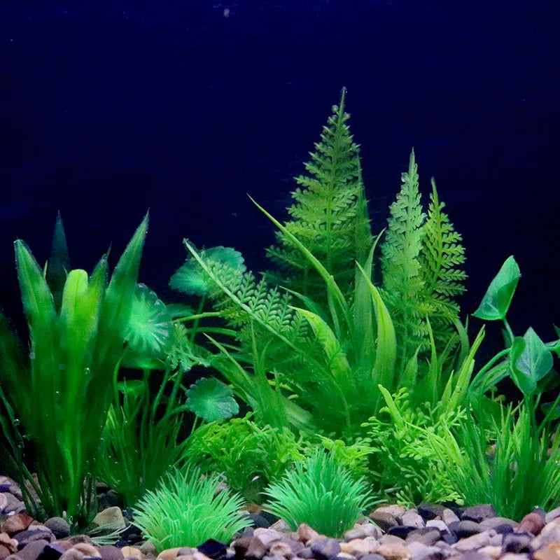 Artificial Underwater Plastic Plants Aquarium fish Tank Aquatic